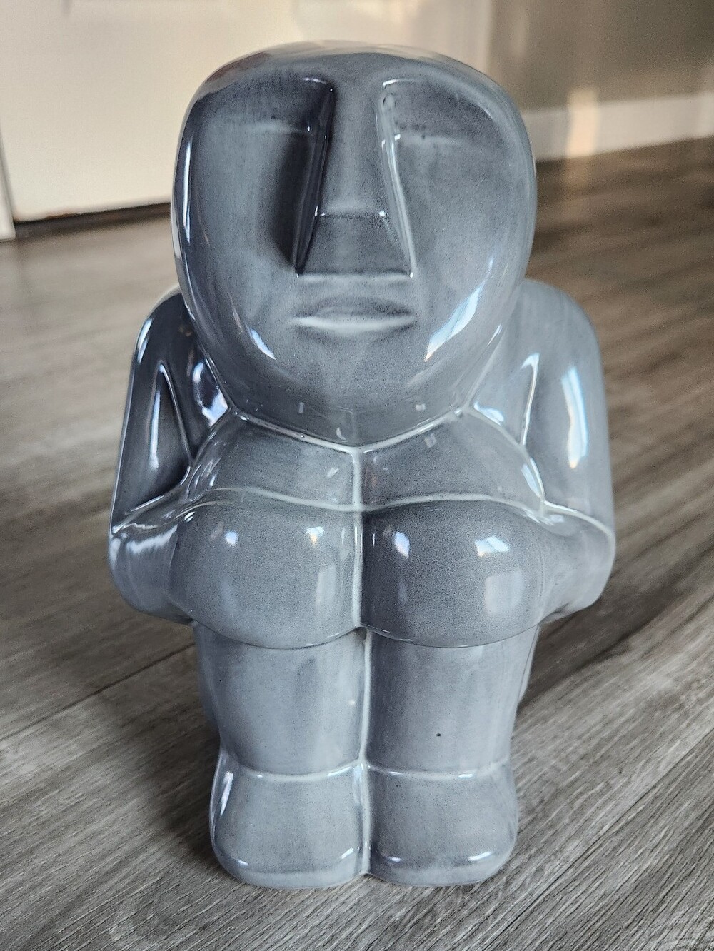 Cycladic Era Smokey Gray Sculpture